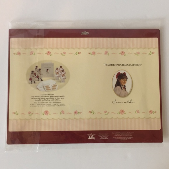 Set of 2 American Girl Note Card Sets Samantha - Picture 5 of 10